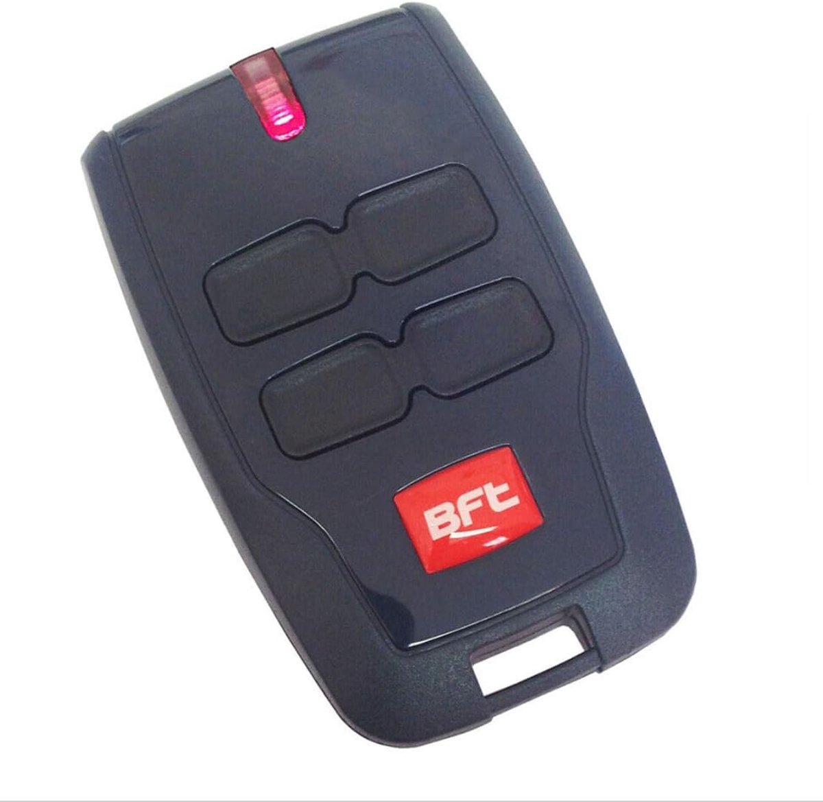 Garagedeur Afstandsbediening - Poort Zender - Toegang Bediening - Eenvoudige Programmering - 4 Knoppen - Zwart