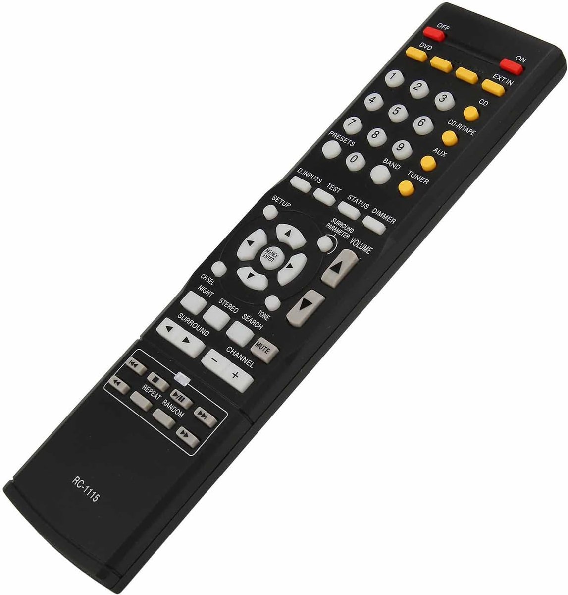 Afstandsbediening Receiver - Bediening - Home Cinema - Directe Koppeling - 21 cm - Zwart