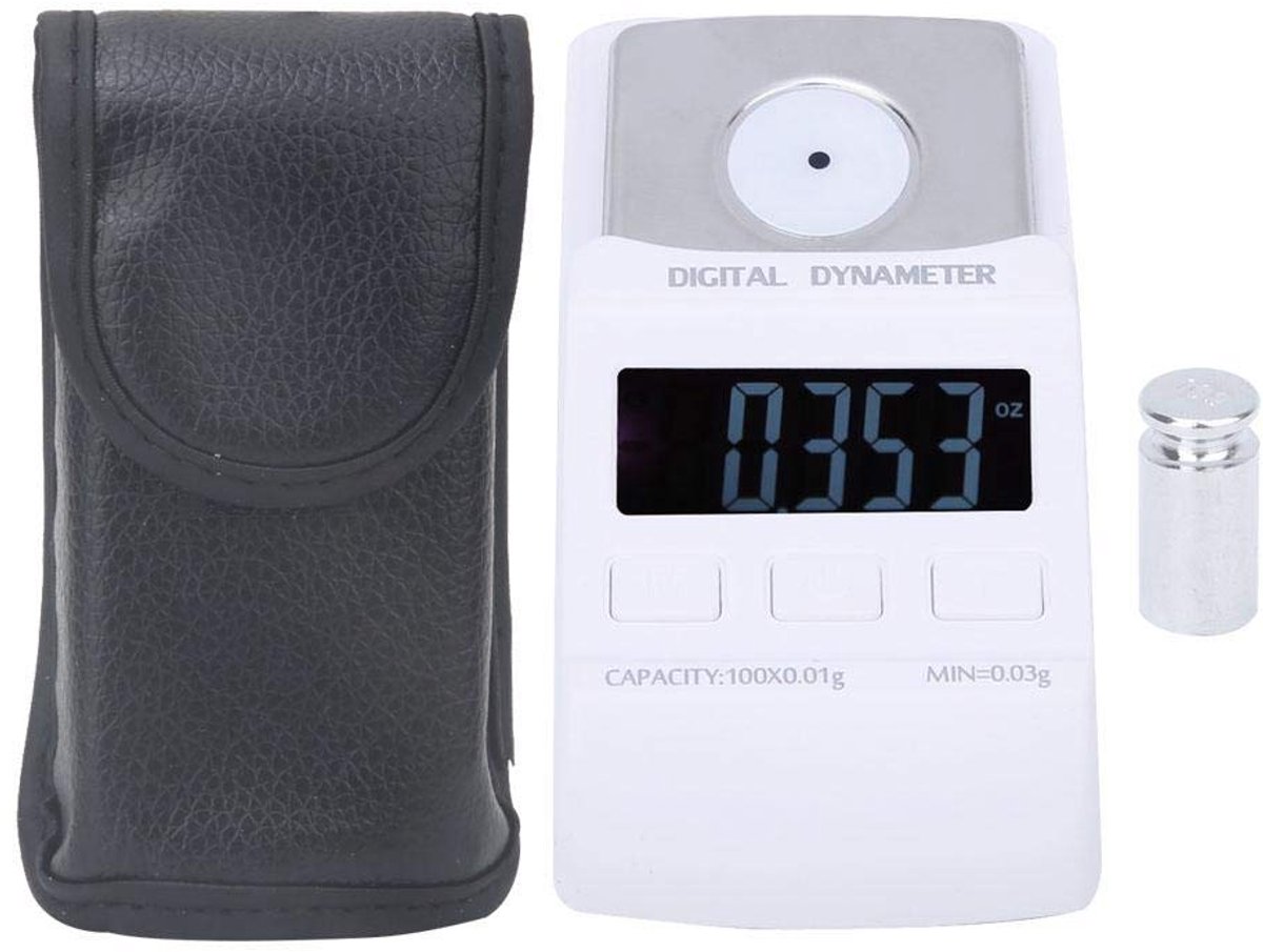 Stylus Krachtmeter - Naald manometer - Draaitafel afstellen - Digitaal LCD scherm - 100g / 0.01g
