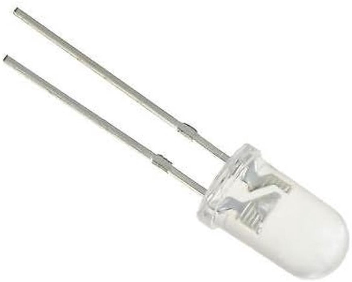 LED Lampjes - Knipperende Diodes - Elektronica Projecten - Rood Knipperend Effect - 5mm - Rood