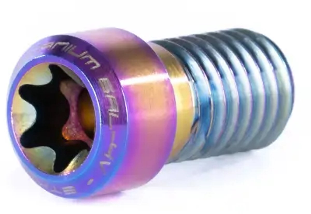 Ethic - Titanium Schroef - M8 - Scooterclamp - Rainbow