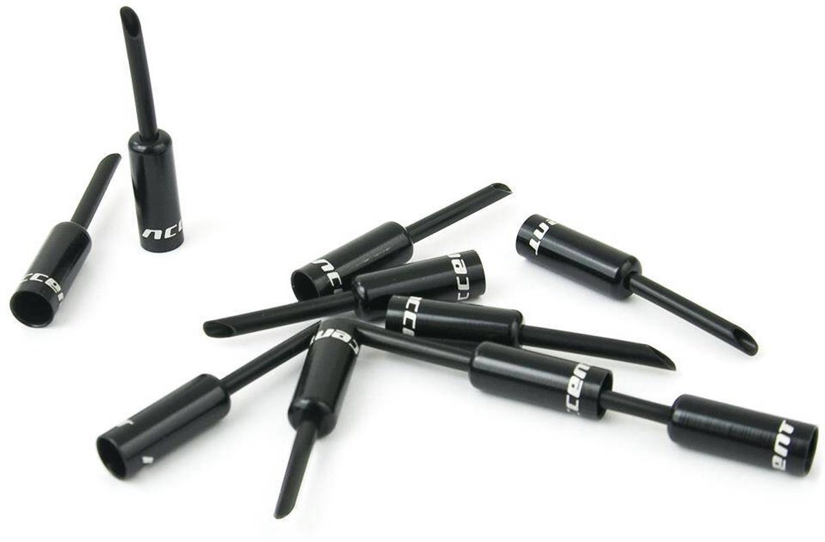 Accent Remkabel Eindkap 5 mm Aluminium Zwart