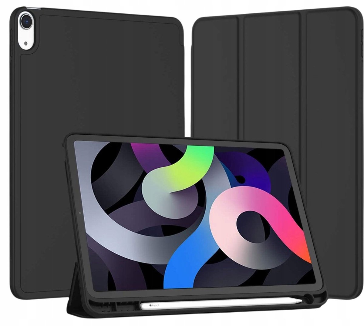 EtuiTab - iPad Smartcase - Hoogwaardige Bescherming - Slanke Pasvorm - Zwart - Magneetsluiting