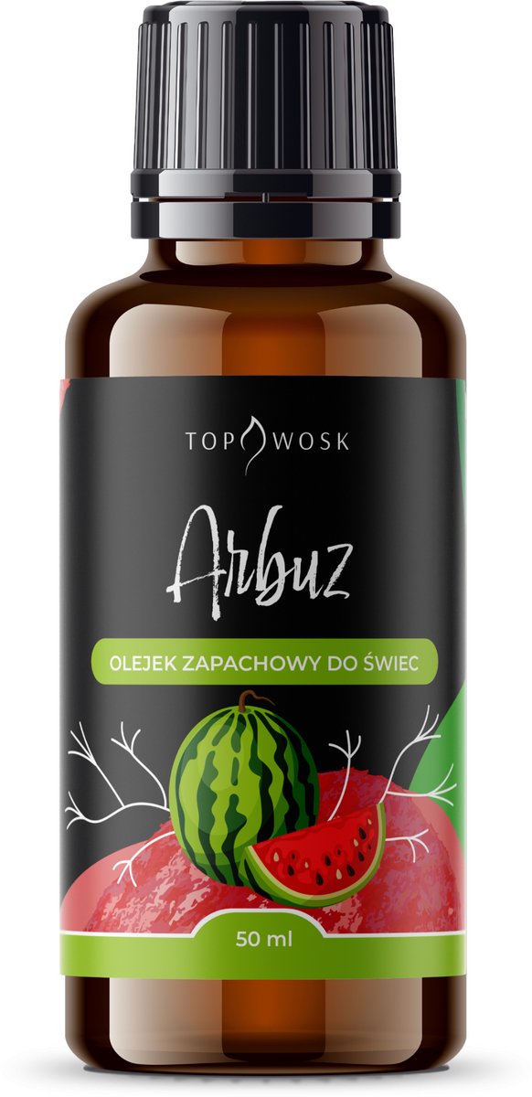 Geurolie Watermeloen - Geuroliën voor kaarsen - Fruitig aroma - Verfrissend effect - Hoge kwaliteit - 10ml