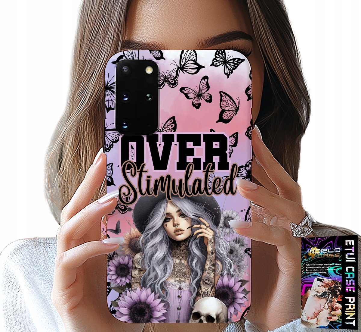 HOESJE VOOR SAMSUNG GALAXY S20 PLUS - OVERSTIMULATED, TEENAGE PATTERNS, HOESJE