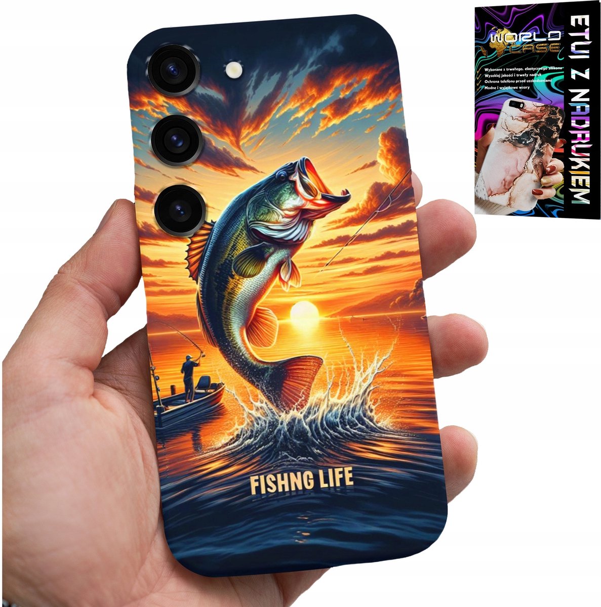 HOES VOOR SAMSUNG GALAXY S23 - HENGELHOES + GLAS