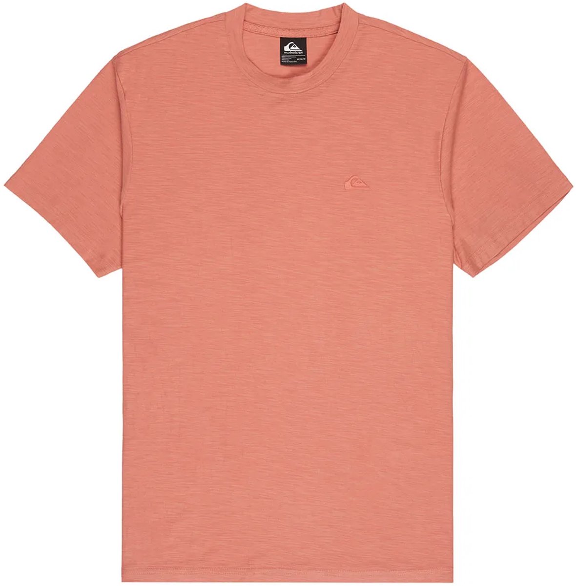 Quiksilver Slub Roundneck T-shirt Met Korte Mouwen XL Man Desert Sand