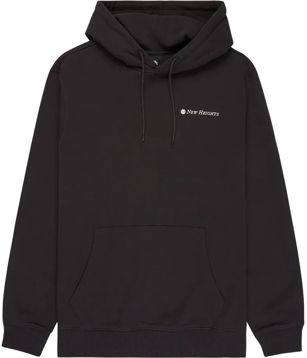 Element New Heights Hoodie L Man Zwart