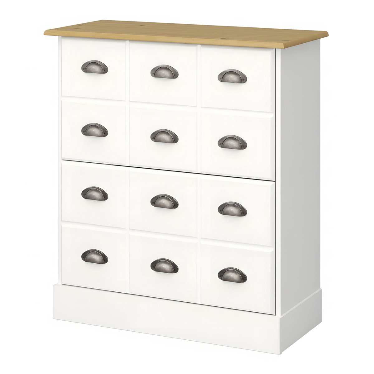 Orienty schoenenkast 2 kleppen wit.