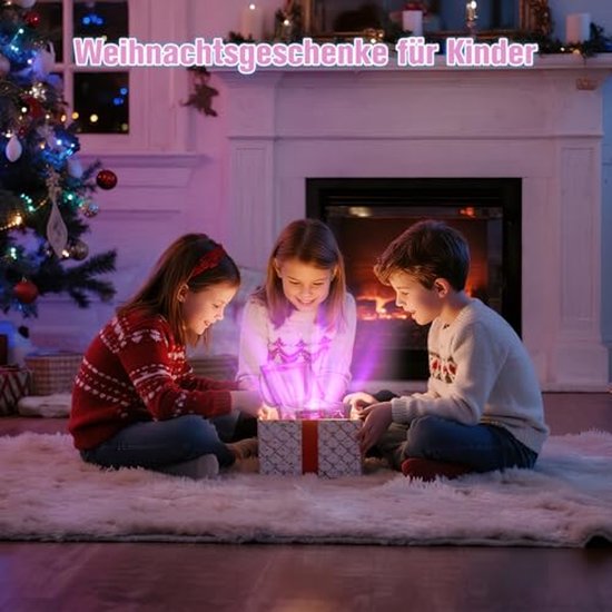 Sterrenhemelprojector - Creatieve Schatkist Galaxy LED Aurora-lamp met 8 lichtstanden & afstandsbediening - Noorderlichtprojector voor kamerdecoratie (volwassenen & kinderen) - Blauw van Merkloos — afbeelding 4