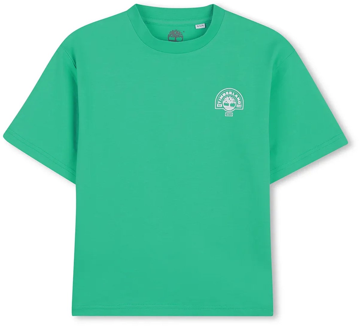 Timberland T60793 T-shirt Met Korte Mouwen 4 Years Jongen Water Garden