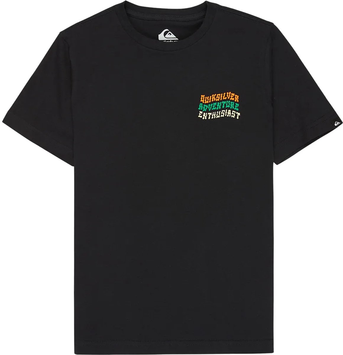 Quiksilver Cosmic Character T-shirt Met Korte Mouwen 14 Years Jongen Zwart