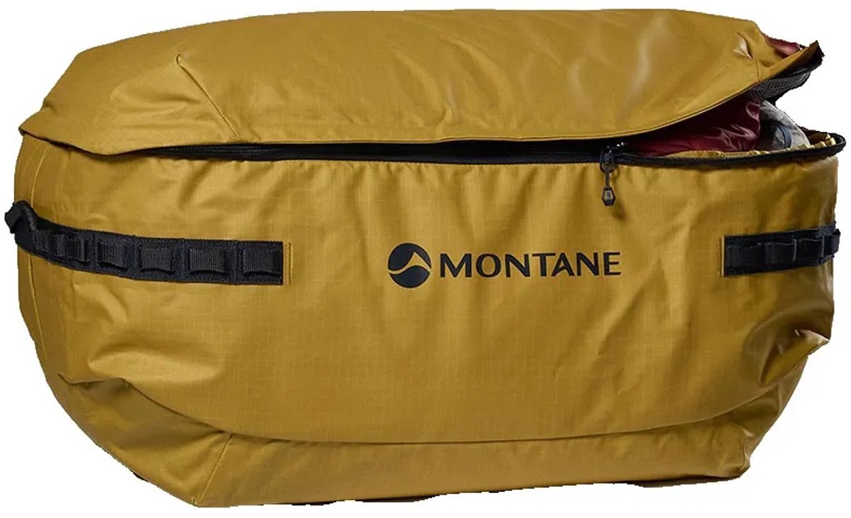 Montane Transition 100l Duffeltas Groen,Geel