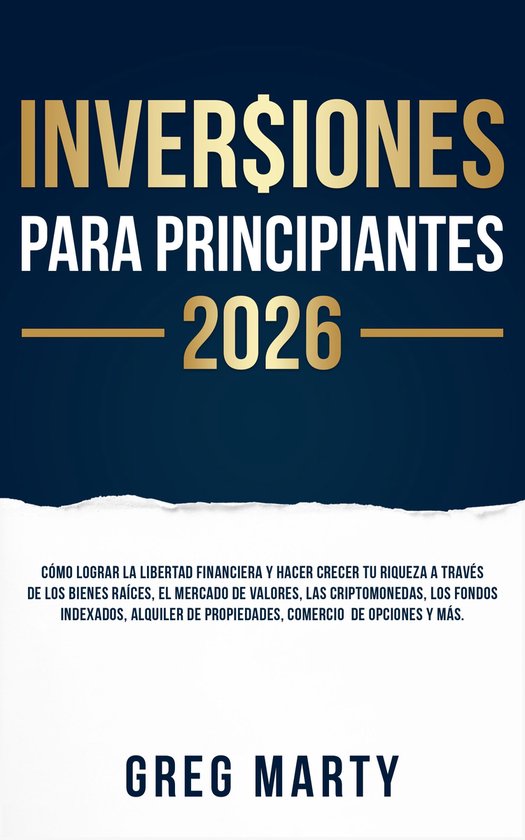 Inversiones Para Principiantes 2026 - cover