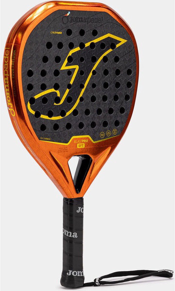 Joma Blast Pro Sft Padelracket - Zwart / Oranje | Maat: UNI