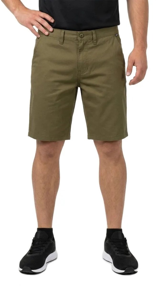Vans Authentic Loose Chino Shorts 28 Man Olijf