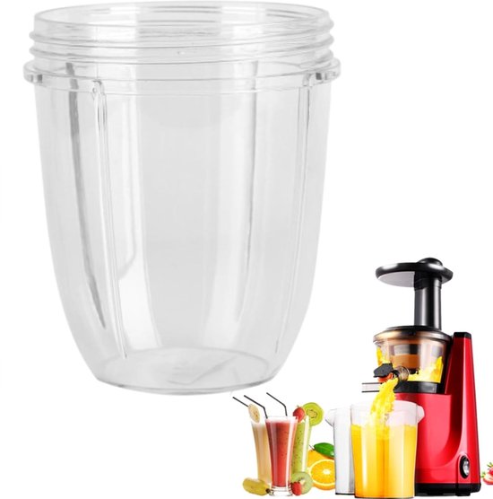 Mok Fruit Pers - Cup Vervanging - Sap Extractor - 900W Mixer Onderdeel - 32 Ounces - Transparant — afbeelding 5