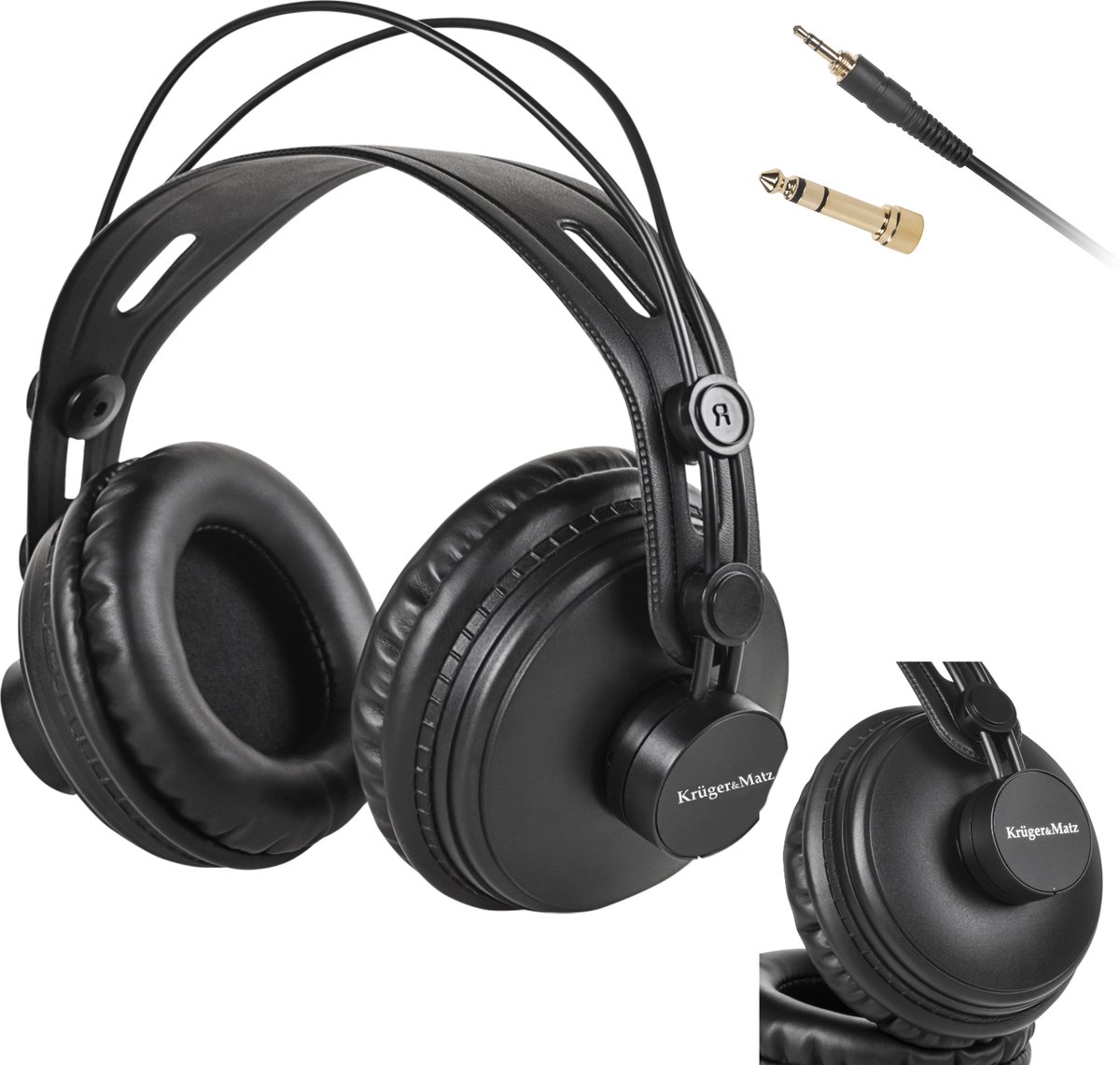 Krüger&Matz KM0885 - Professionele studio hoofdtelefoon