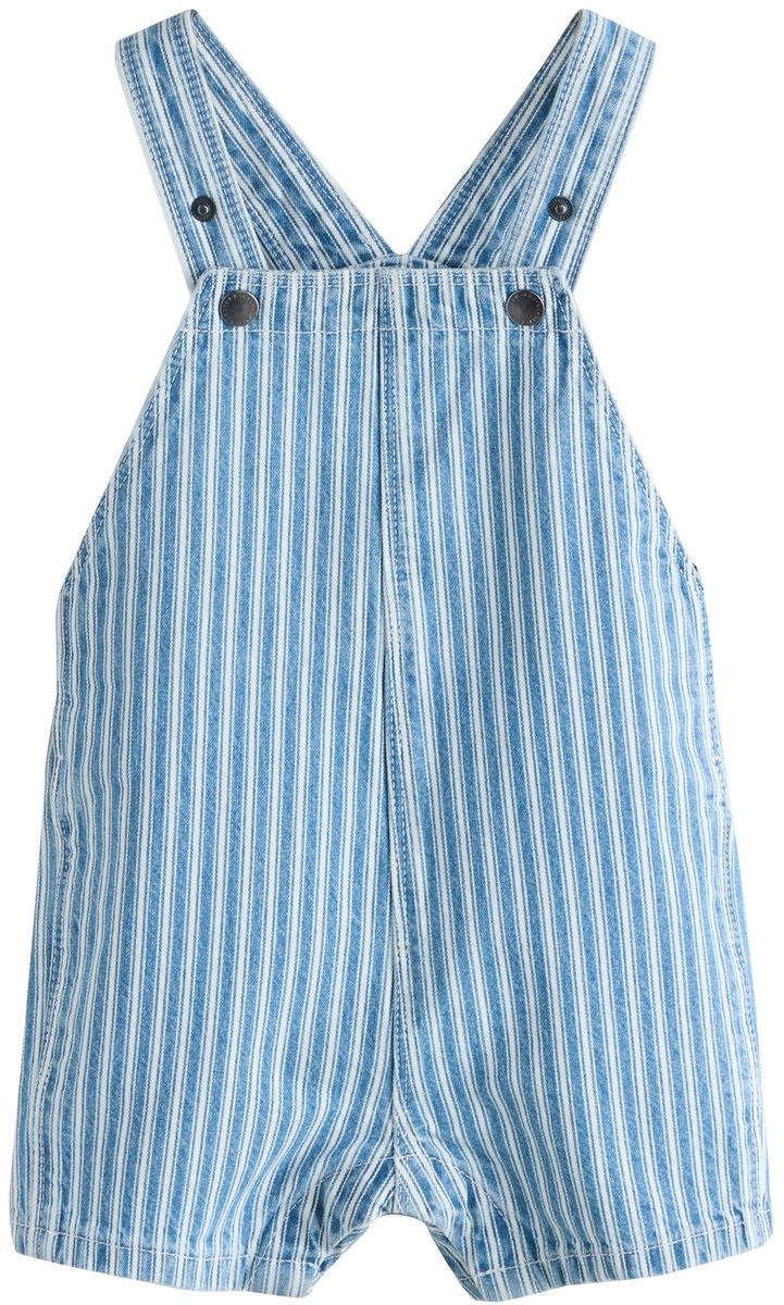 Next - Jongens - Denim tuinbroek - Blauw