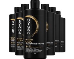 SYOSS Oleo Intense - Shampoo – Haarverzorging - Droog Haar – Glans – Voedend - Voordeelverpakking - 6 x 440 ml