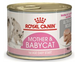 12x Royal Canin Mother & Baby Mousse Kattenvoer Nat 195 gr