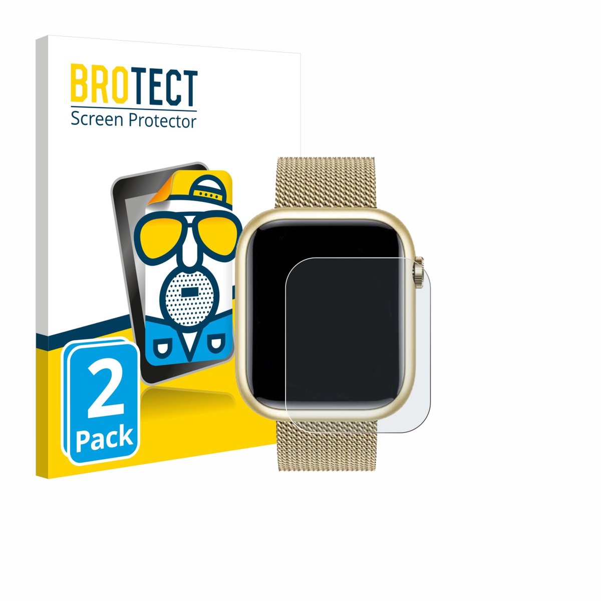 BROTECT - Screenprotector voor Taopon G104 1.83" - Folie Beschermfolie matte 2 Stuks