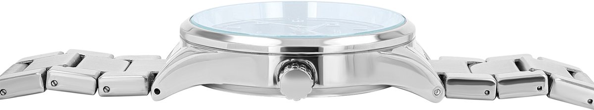 JUST WATCH Herenhorloge van roestvrij staal Julius roestvrijstalen band, quartz uurwerk, heren, datum, cadeau-idee