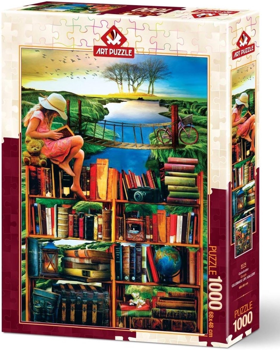 Legpuzzel 1000 Stukjes - Puzzel Puzzelspel - Ontspannend Tijdverdrijf - Unieke Stuk Vormen - 27x37 cm - Meerkleurig