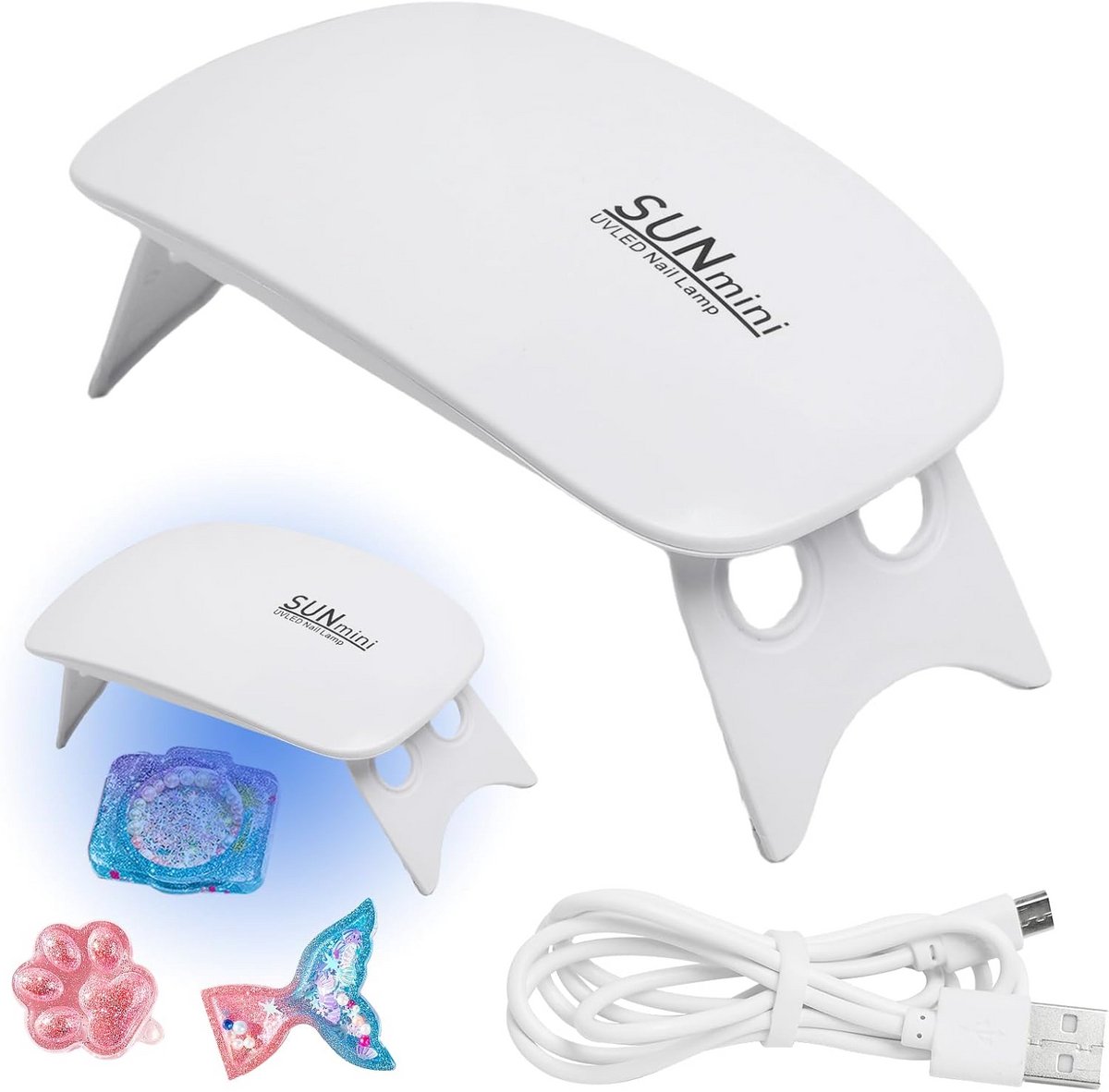 Draagbare UV LED Lamp voor Hars Uitharden en Nail Art