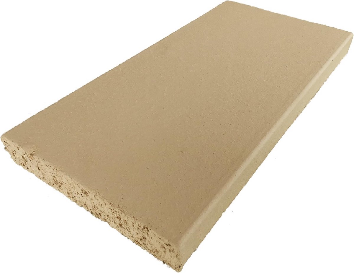 Vuurvaste Steen 40x20x3 cm - Hittebestendige Ovenplaat voor Open Haard en Kachel
