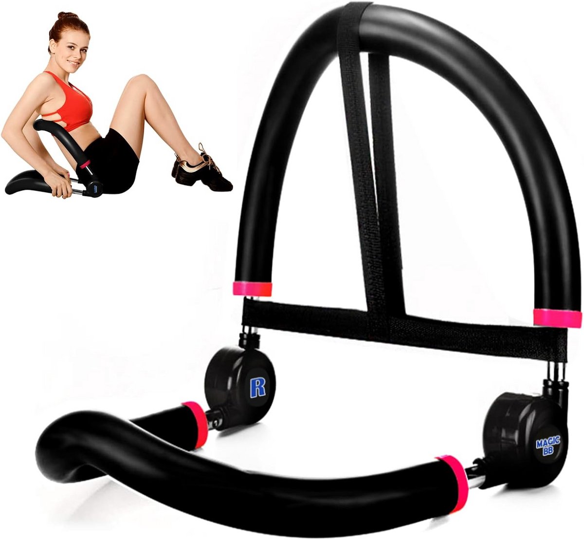 Krachtige Trainingsmachine voor Alle Buik- en Kernspieren voor Thuisgebruik