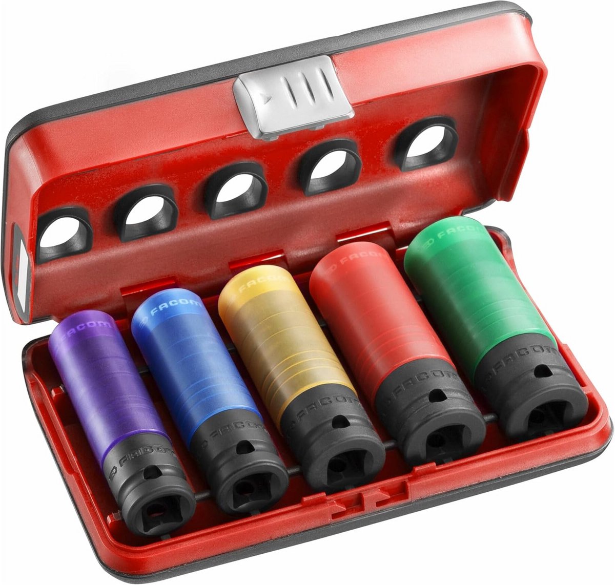 Impactdopsleutel Set Aluminium 15-17-19-21-22mm - 5 Delig