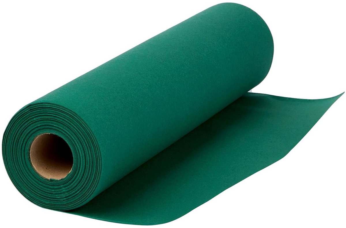 Lange TafelRunner Luchtdoekstof 40x120cm Groen voor Feest en Diner
