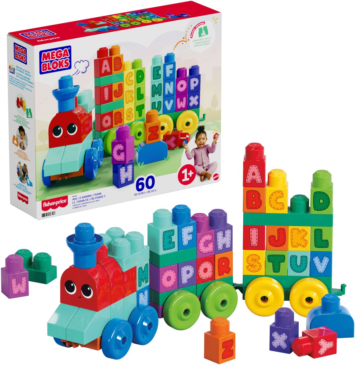 Mega Bloks ABC Alphabet Train