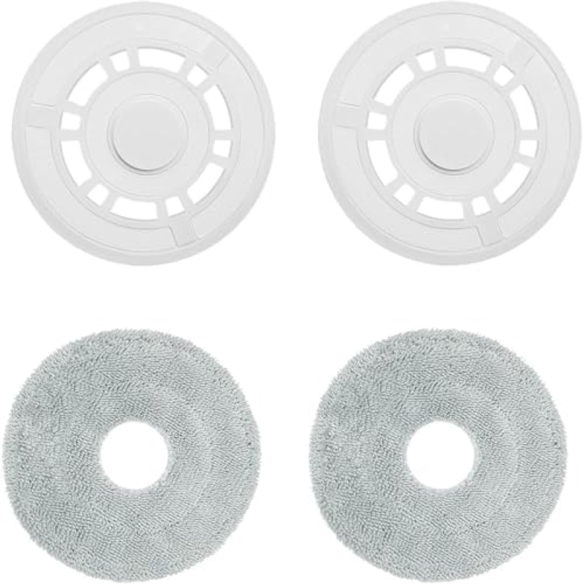 PromoHome Dweilen met reservehouder Geschikt voor Dreame L10S Ultra/ L10 Ultra/ L10S Pro/Xiaomi X20+