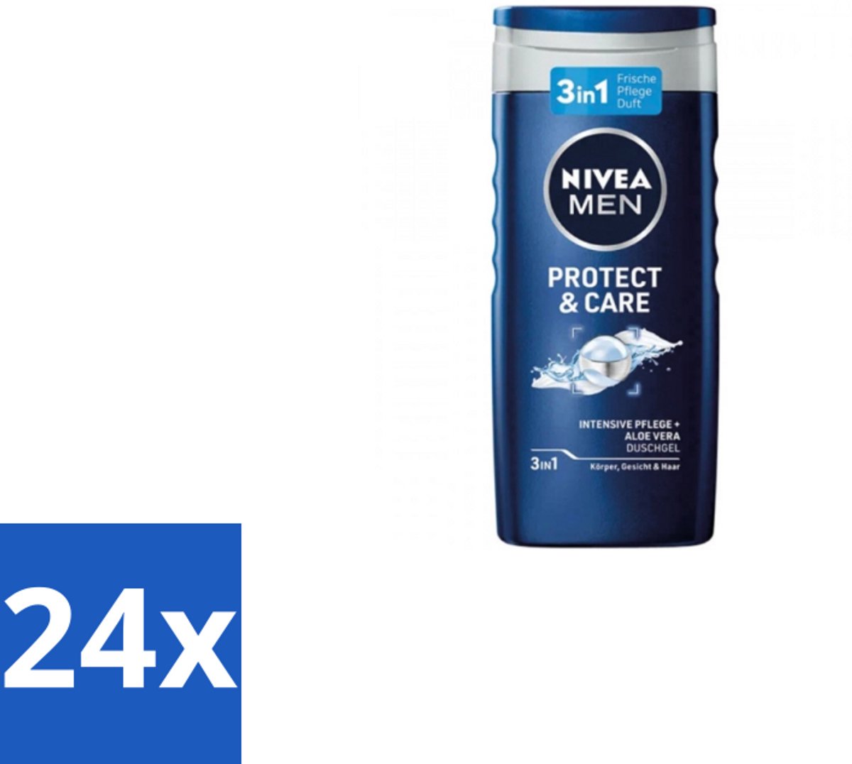 Nivea Men – Douchegel – Original Care – 250 ml - Voordeelverpakking - 24 stuks