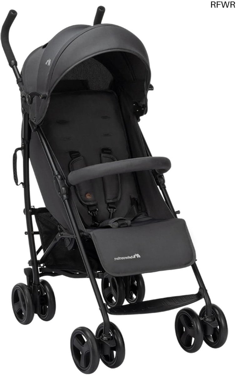 Lichtgewicht en Compacte Kinderwagen voor Baby's van 0-4 Jaar, Opvouwbare Wandelwagen met Verstelbare Zitpositie, Comfortabel en Veilig