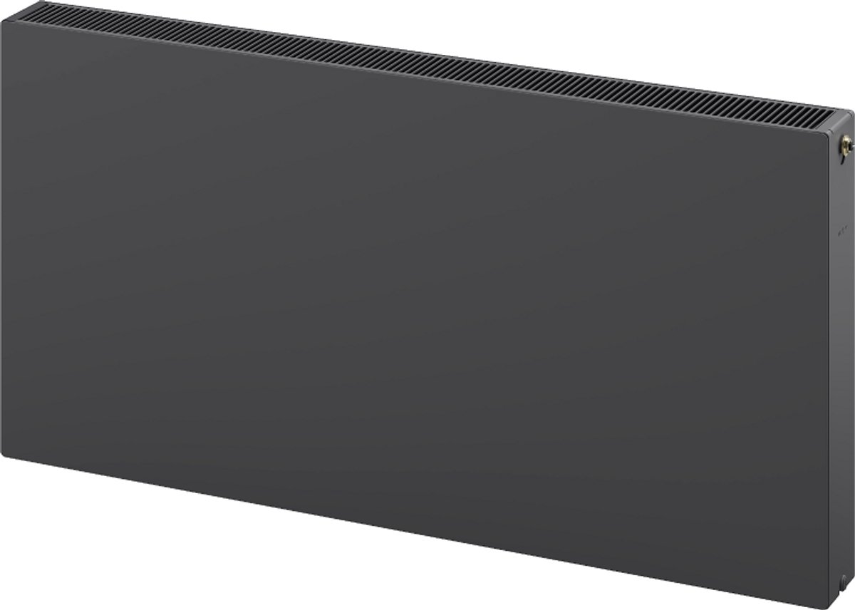 Mexen Flat CVF22 paneelradiator 600 x 700 , onderste aansluiting, 1108 W, antraciet - W622F-060-070-66