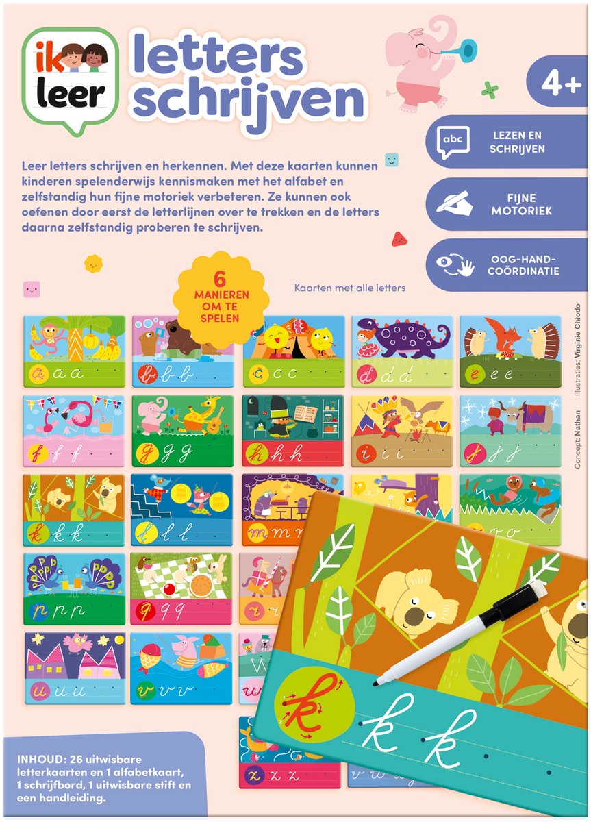 Jumbo - Ik Leer - Letters Schrijven - Educatief spel - Vanaf 4 jaar — afbeelding 14