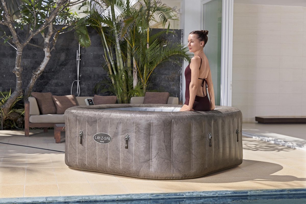 Lay-Z-Spa Rome EnergySense AirJet spa gonflable - 6 personnes