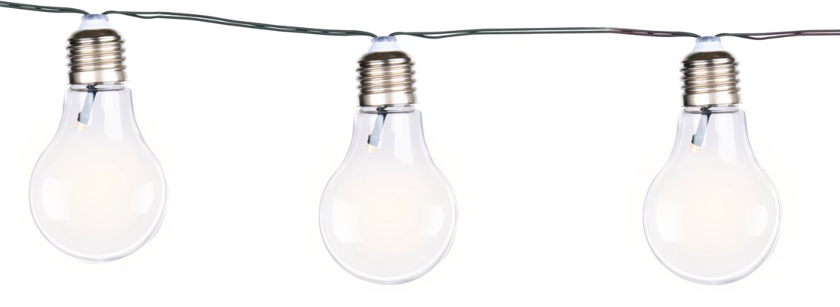 Grundig Solar String Light 4.7M - Solar LED Tuinverlichting - 10 LED Lampen