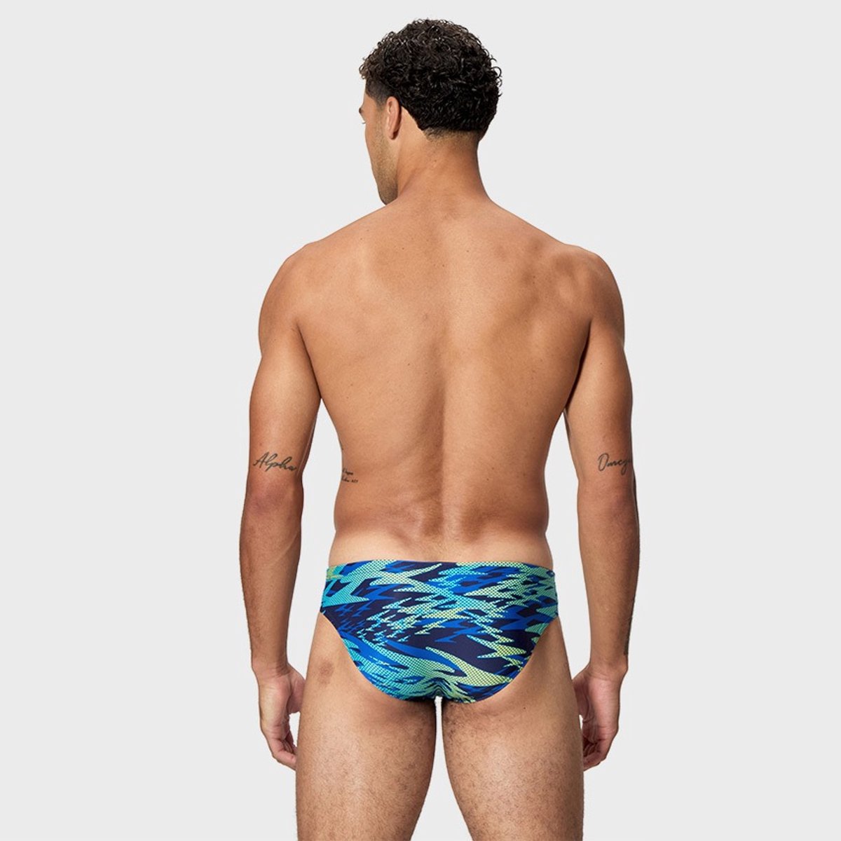 Speedo Hyperboom Print 2.5in Zwemslip Blauw UK 34 Man — afbeelding 9