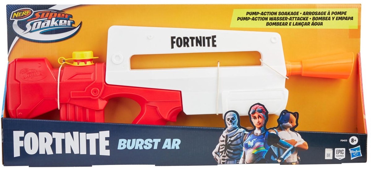 NERF SuperSoaker Fortnite Burst AR - Blaster (Duurzame verpakking) — afbeelding 10