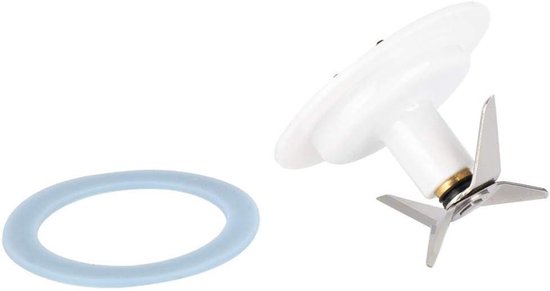 Blenderblad met pakking, roestvrijstalen vervangende onderdelen - Duurzaam en compatibel met diverse blenders van Merkloos — afbeelding 4