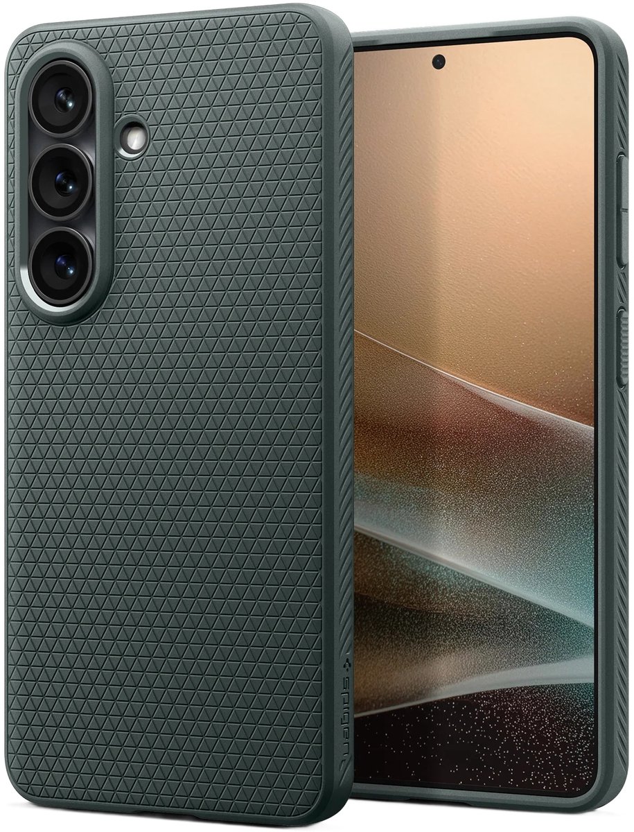 Spigen Liquid Air™ MagFit Backcover geschikt voor Samsung Galaxy S26 Plus - Abyss Green