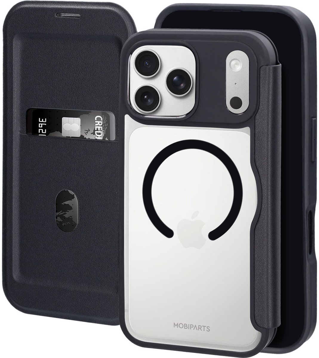 Mobiparts Shield Line Case geschikt voor Apple iPhone 17 Pro Max - Zwart