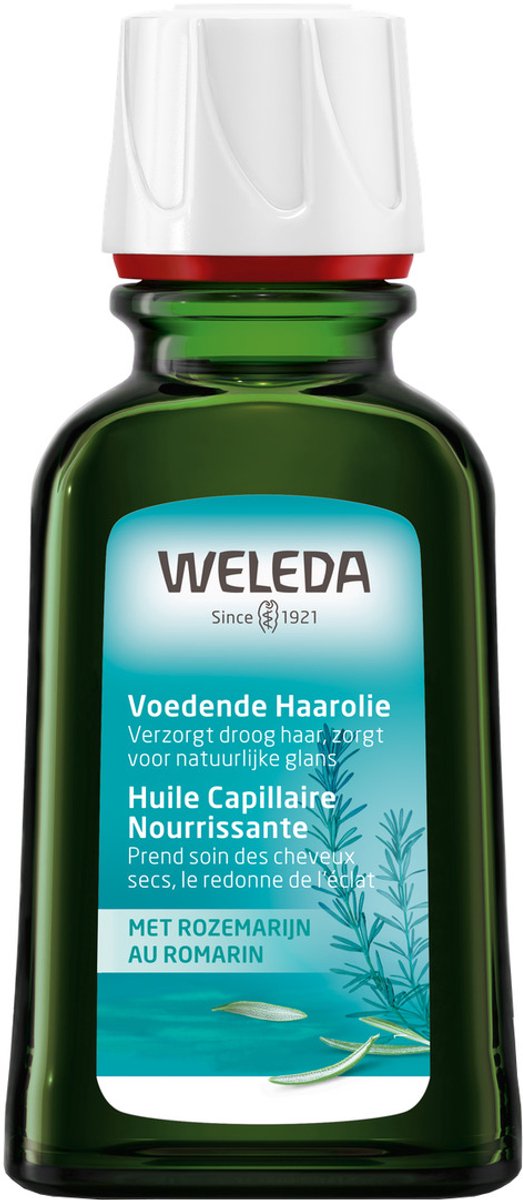 Bol.com WELEDA Rozemarijn Voedende Haarolie - Versterkt de Haarstructuur & Herstelt Glans - Rozemarijn & Lavendel - 100% Natuurl... aanbieding