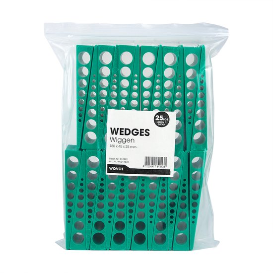 Wovar Assortiment cales plastique 1 à 10 mm d'épaisseur - Boite 200 pièces | Leroy Merlin