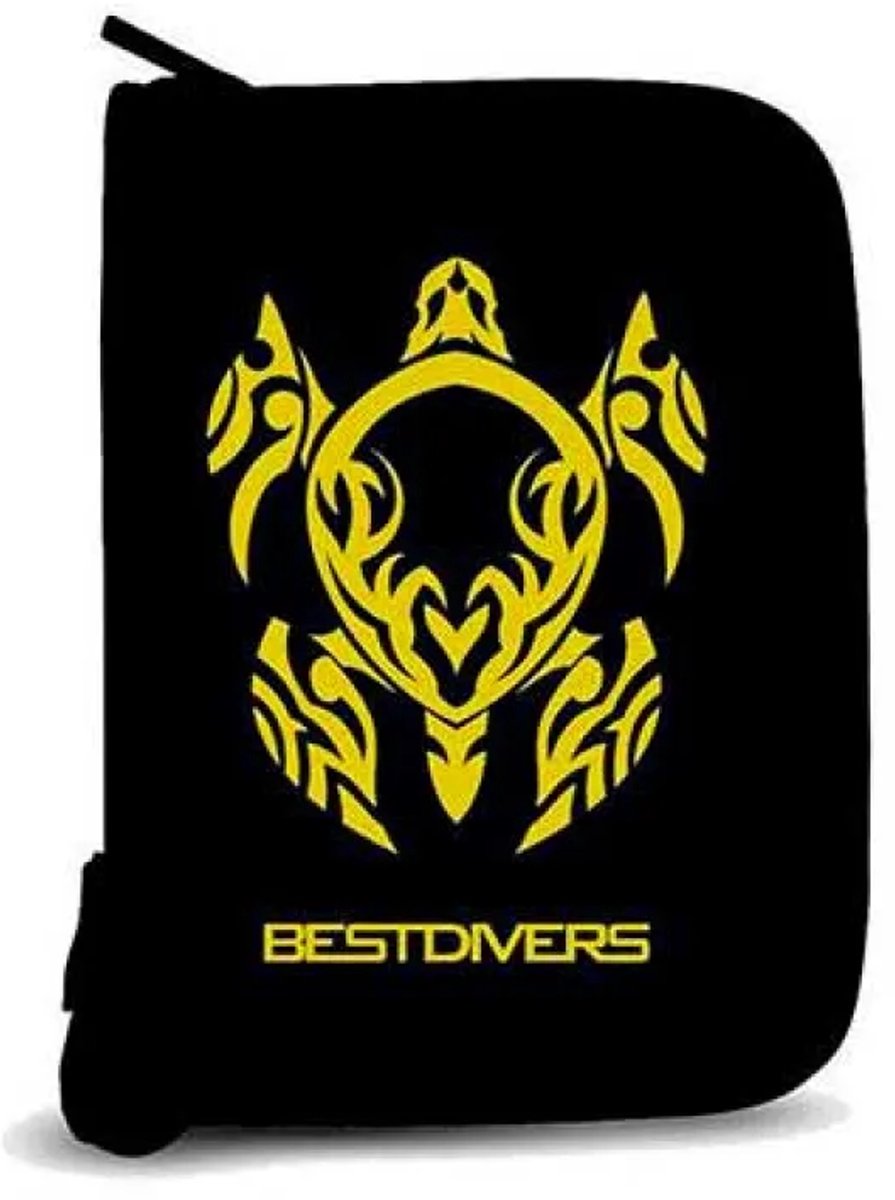 Best Divers Dive Log Art 6 3-rings Duiklogboek Omslag Zwart