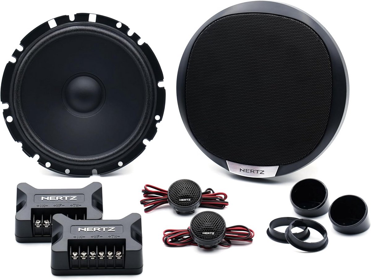 2-weg Auto Luidsprekerset 165mm Woofer 300W Piek - Eenvoudige Installatie